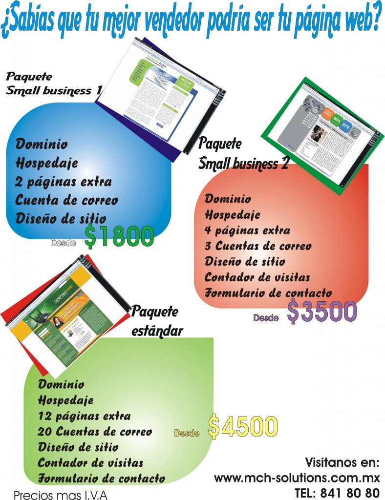 Promo Paginas web