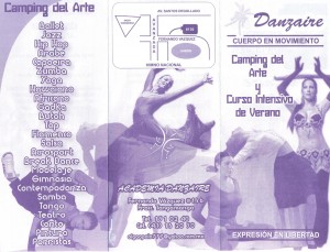 Camping de Arte y Danza_portada